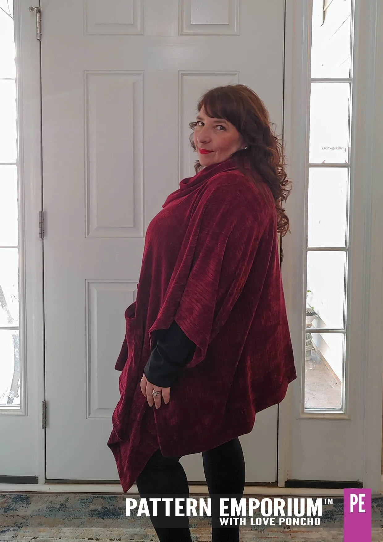 With Love | Poncho Sewing Pattern