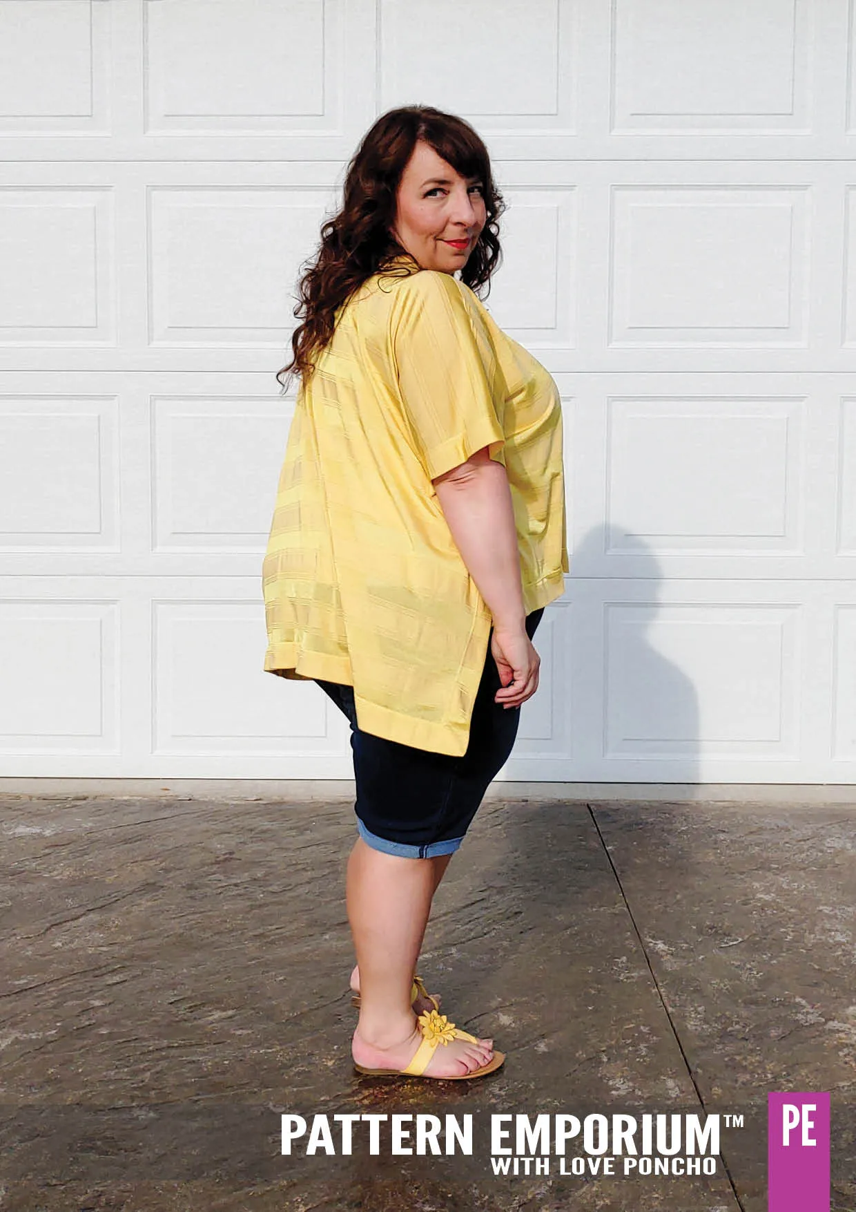 With Love | Poncho Sewing Pattern