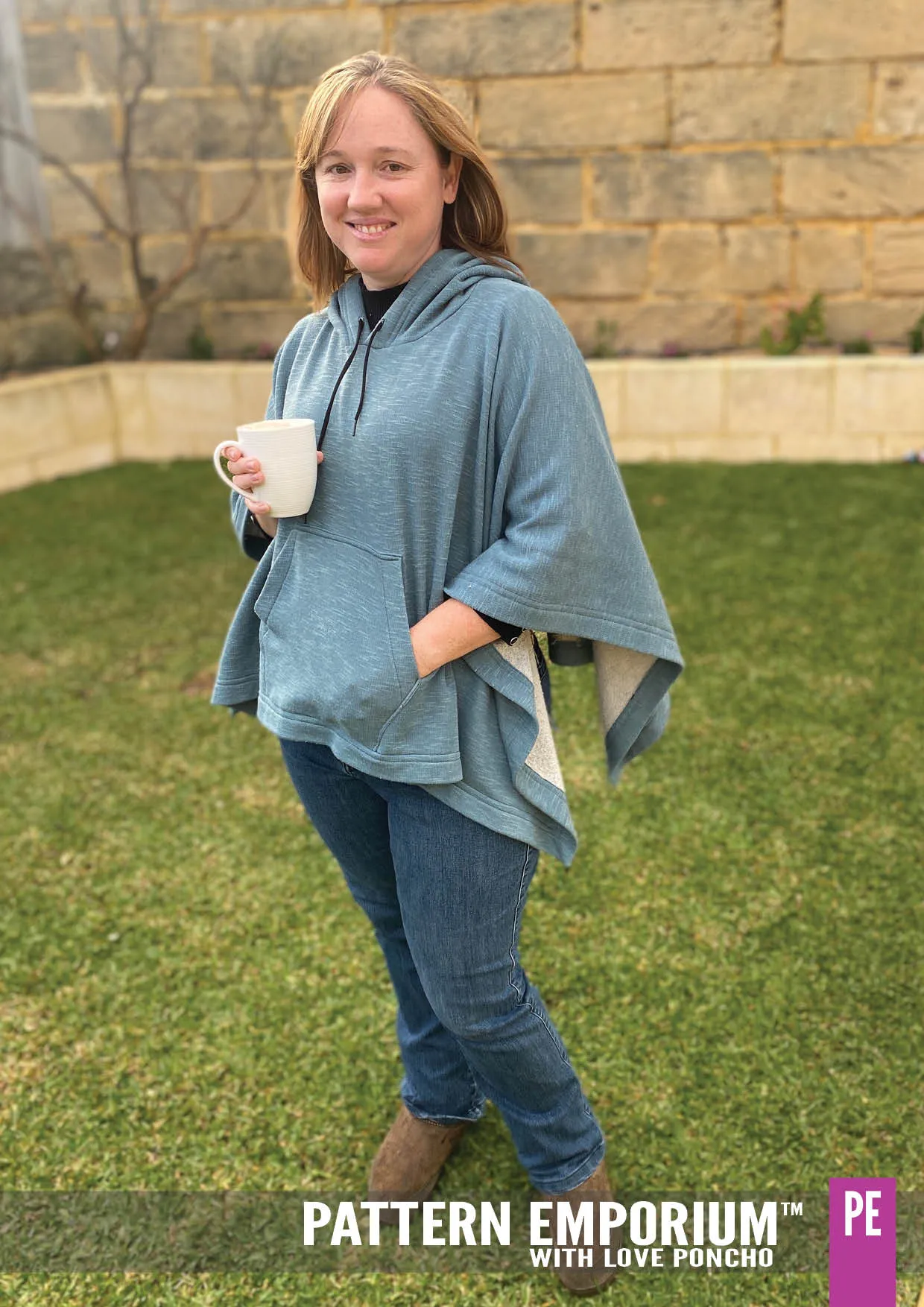 With Love | Poncho Sewing Pattern