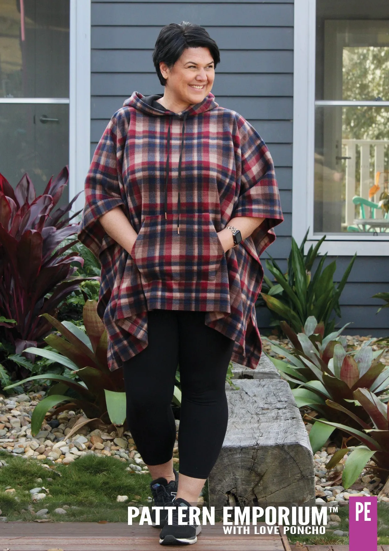 With Love | Poncho Sewing Pattern