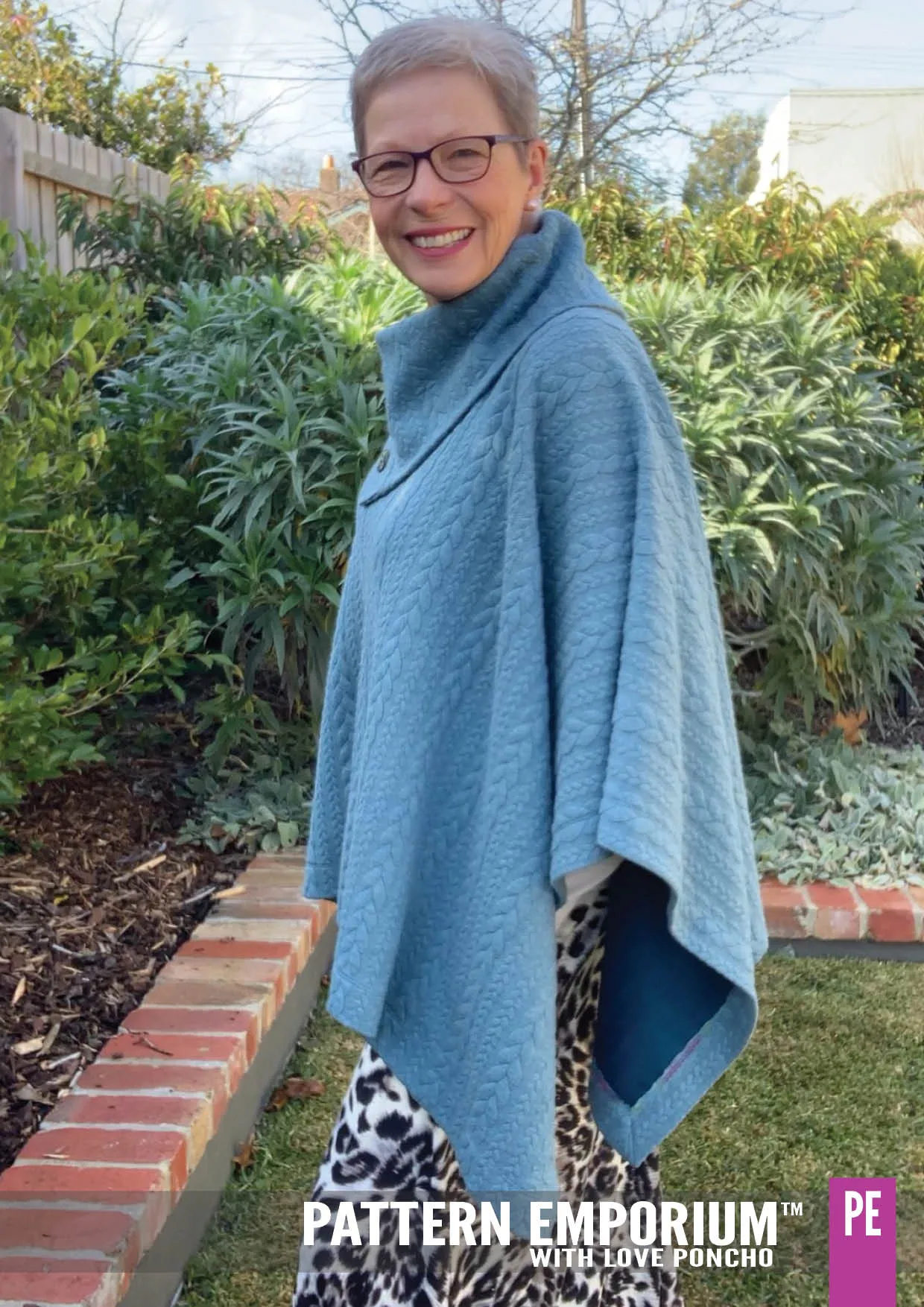 With Love | Poncho Sewing Pattern