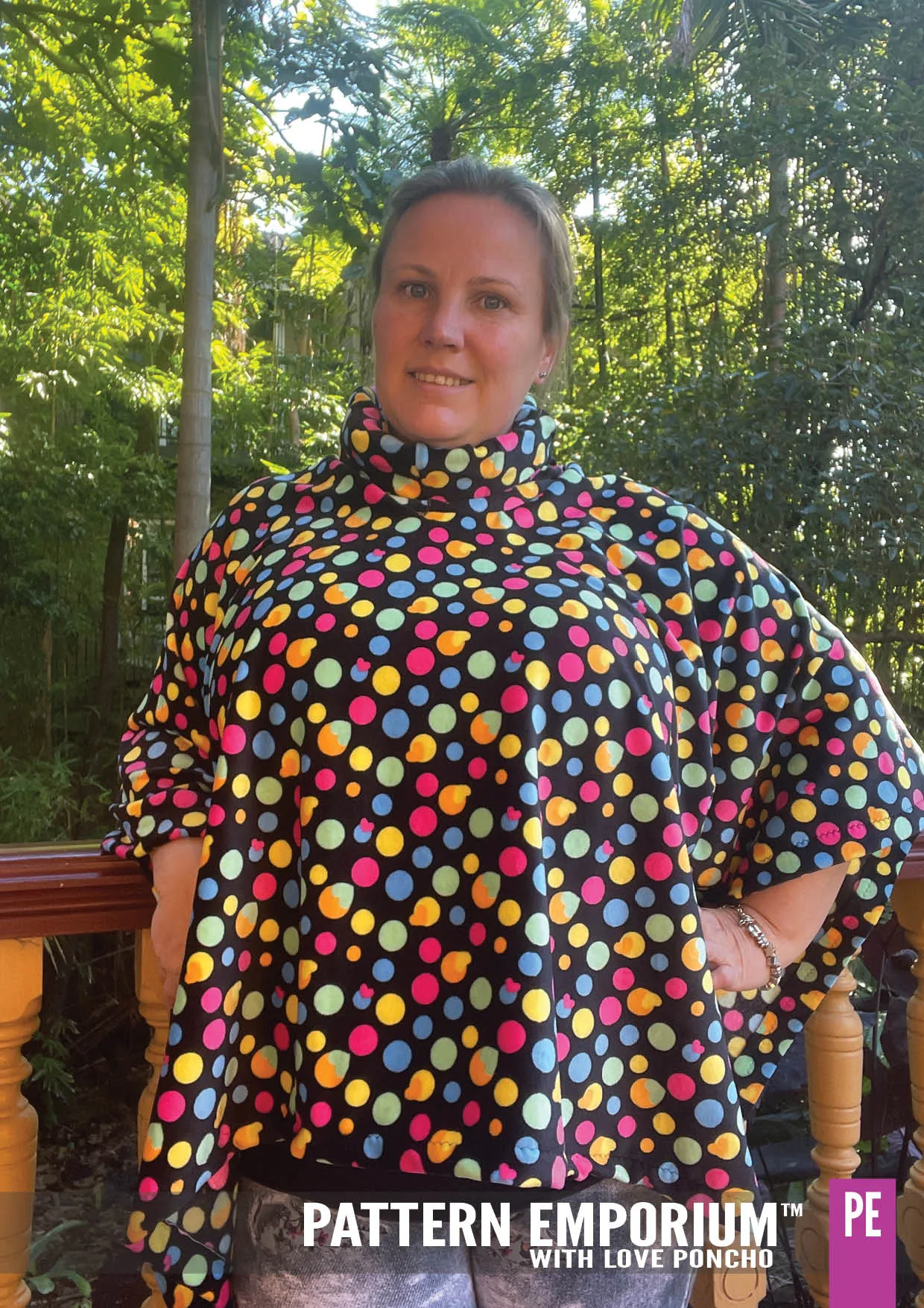 With Love | Poncho Sewing Pattern