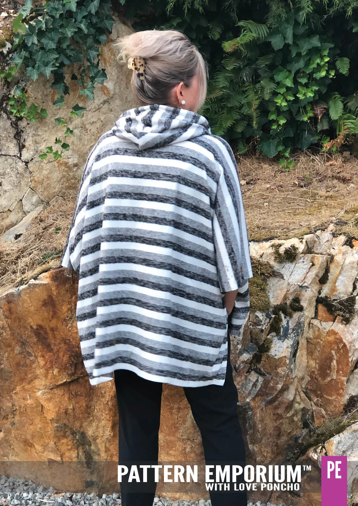 With Love | Poncho Sewing Pattern