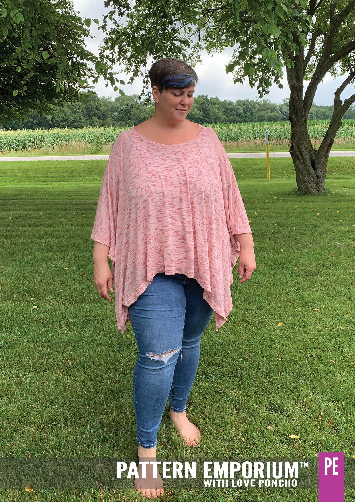 With Love | Poncho Sewing Pattern