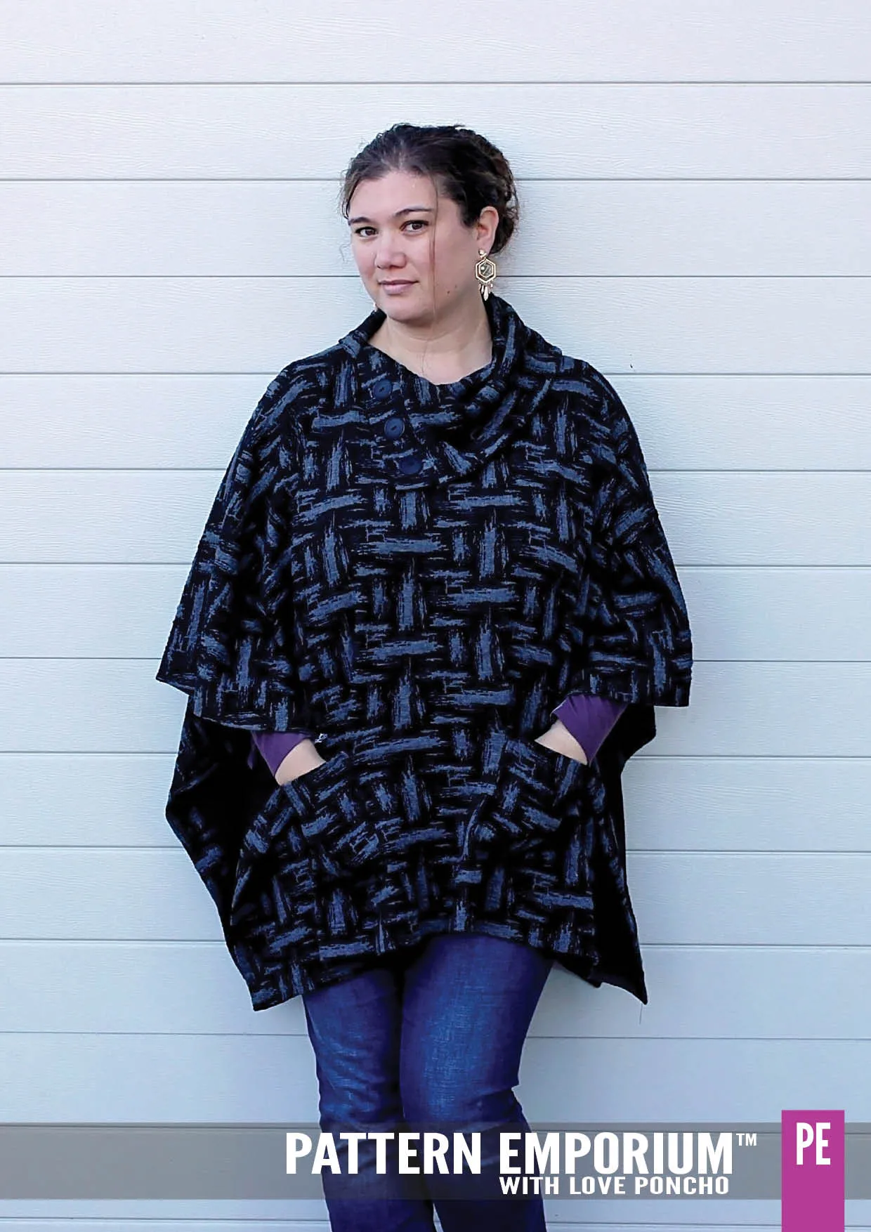 With Love | Poncho Sewing Pattern