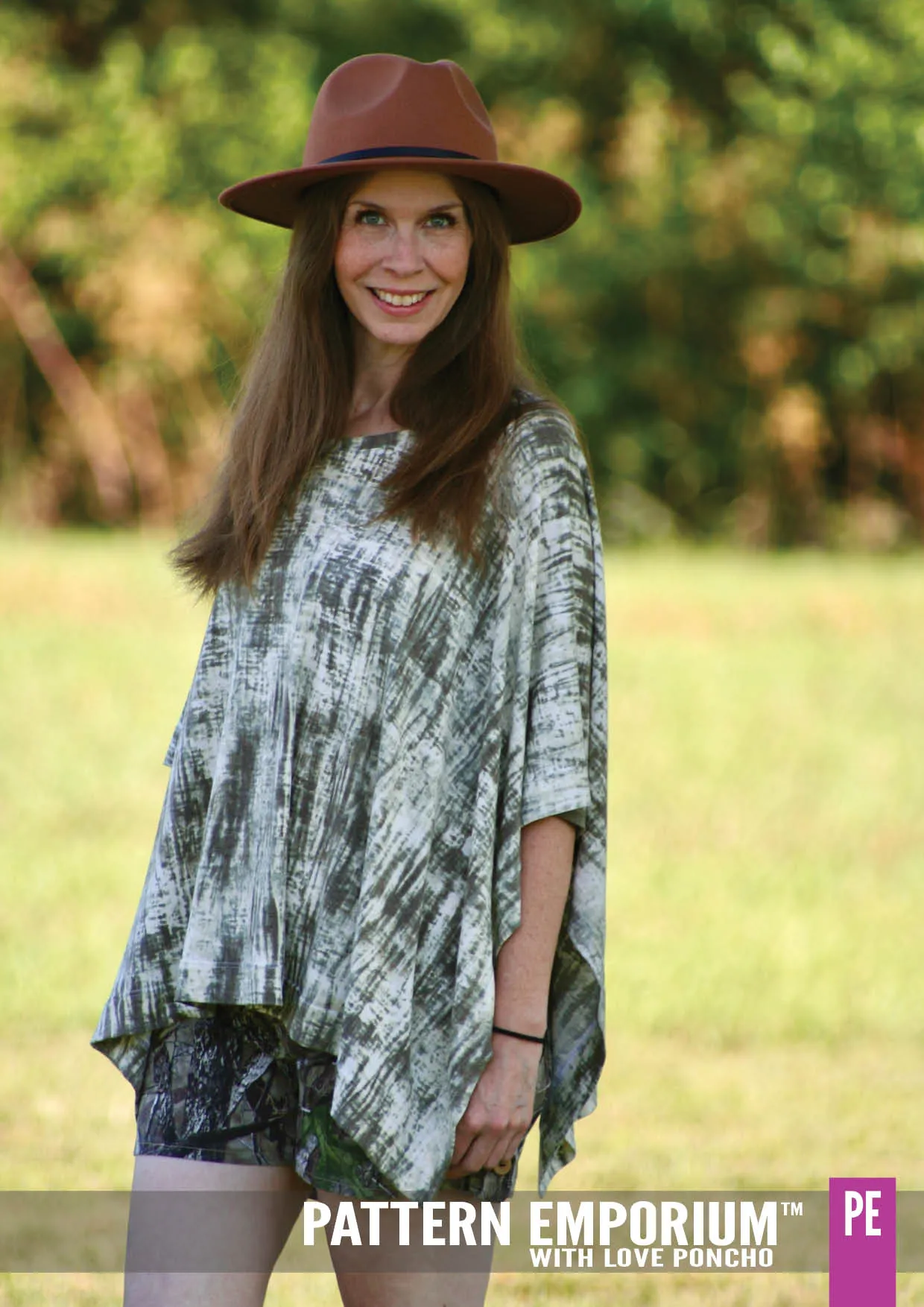 With Love | Poncho Sewing Pattern