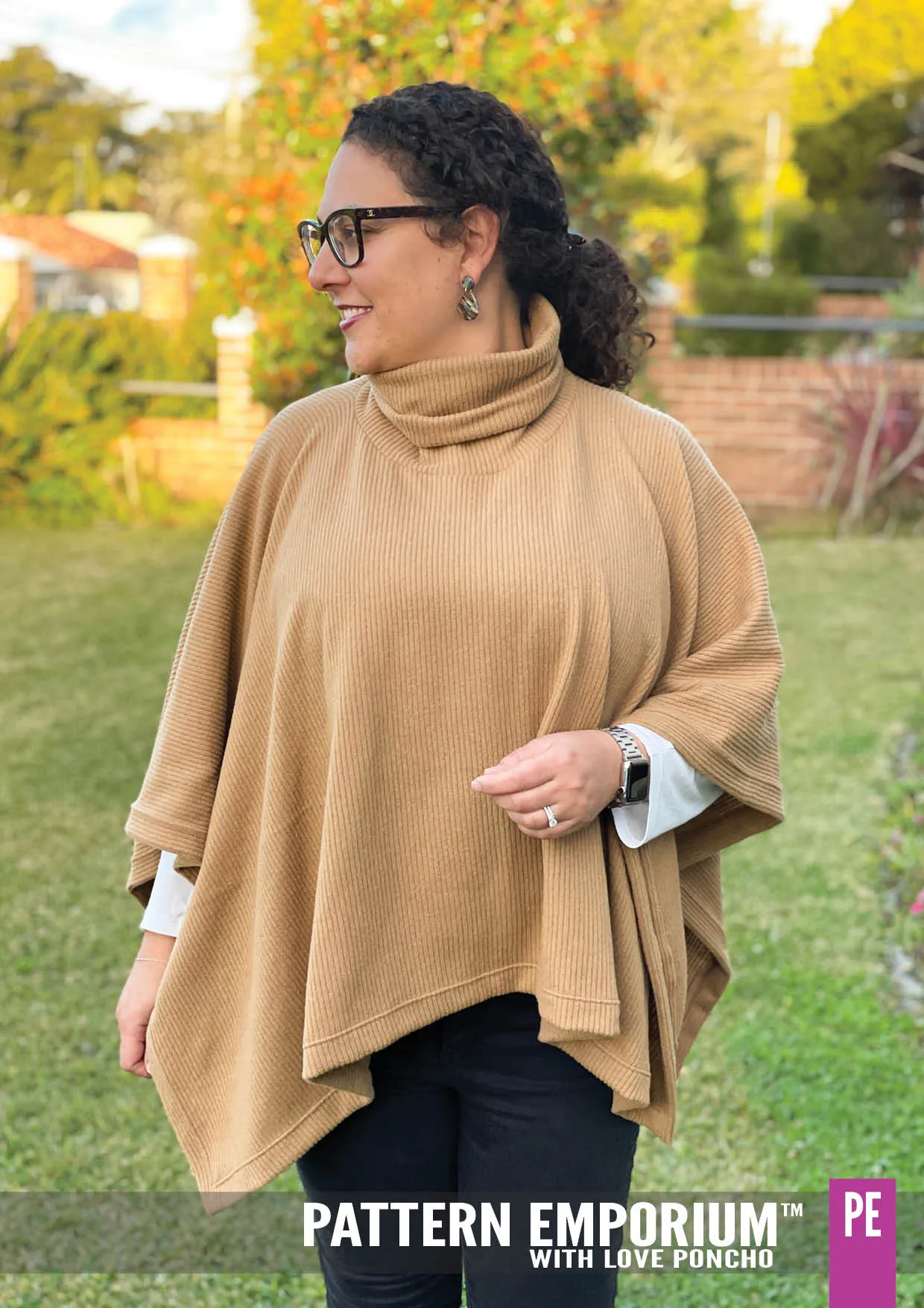 With Love | Poncho Sewing Pattern