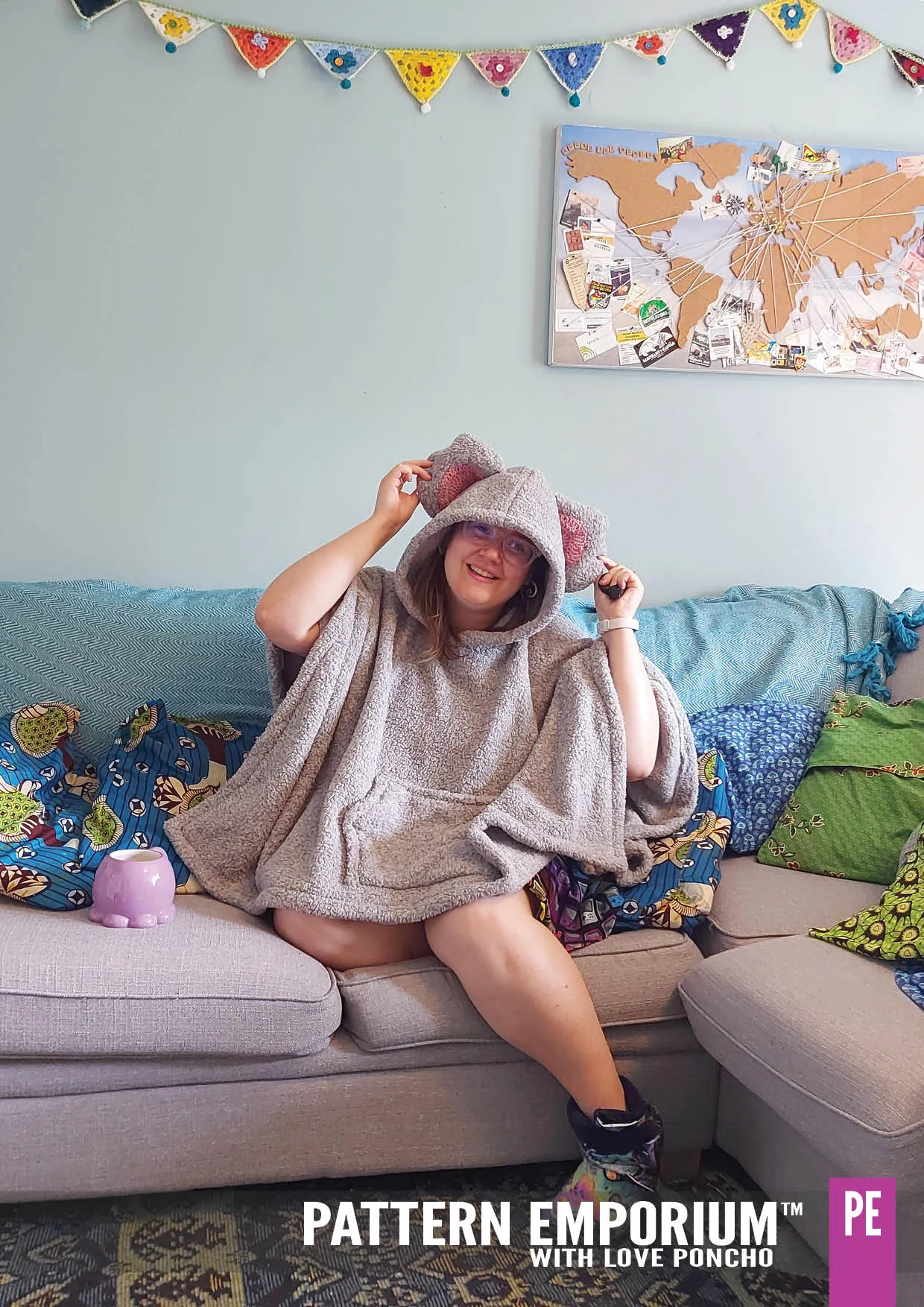 With Love | Poncho Sewing Pattern