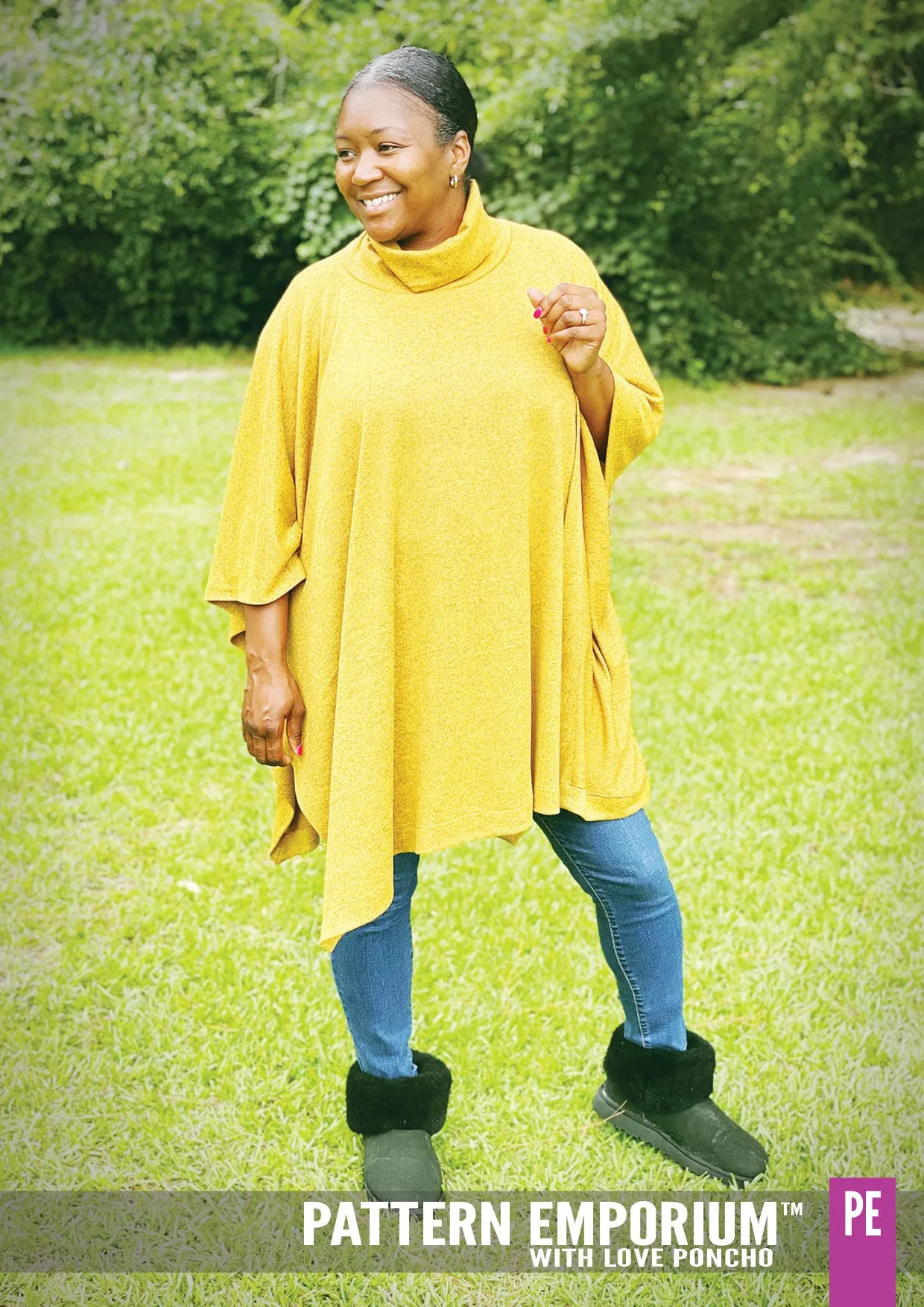 With Love | Poncho Sewing Pattern