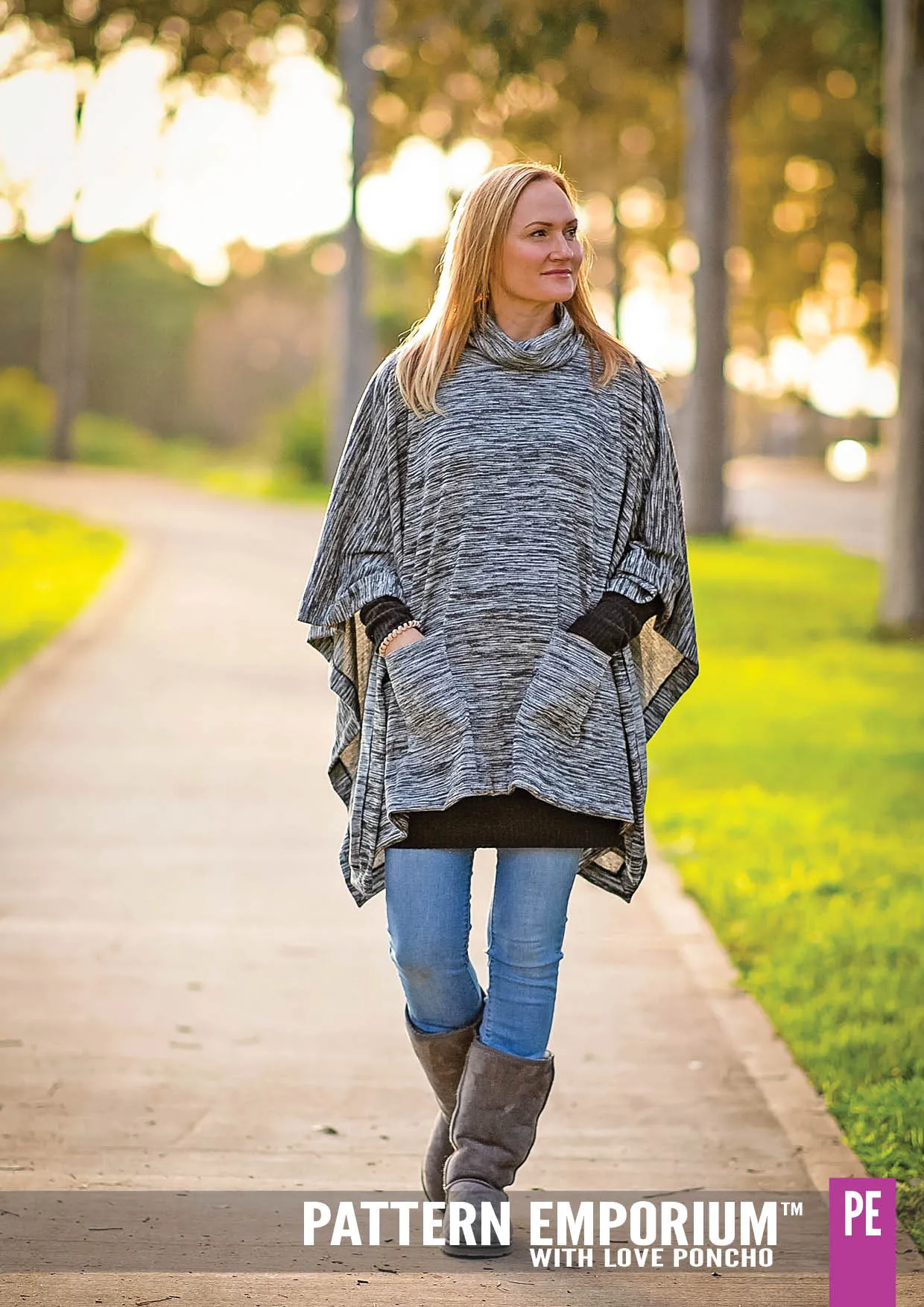 With Love | Poncho Sewing Pattern