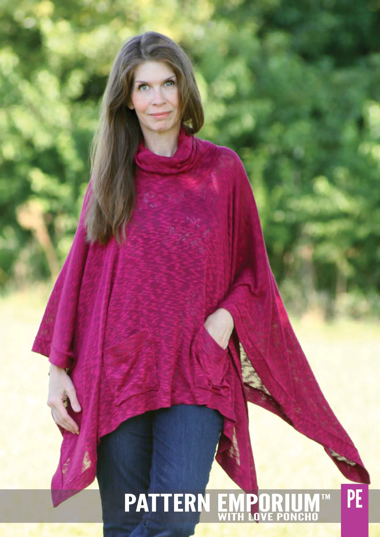 With Love | Poncho Sewing Pattern