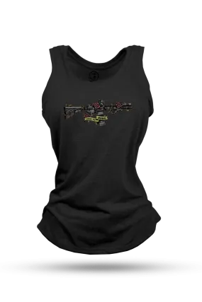 Women's Racerback Tank - Love to Bang