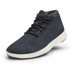 Women's Wool Runner-up Mizzles - Natural Black (Natural White Sole)